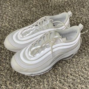 white Nike Air Max 97’s